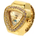 Miniatyrbilde 5 av 9: Finger Rings Klokker Ring Watch GULL Gold