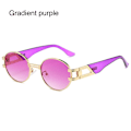 Pikkukuva 1 / 10: Soikeat Punk-aurinkolasit Pyöreät aurinkolasit GRADIENT PURPLE GRADIENT Gradient purple