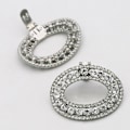 Miniatyrbillede 1 af 9: Rhinestone Shoe Clip Shiny Decorative Clip 1 1 1
