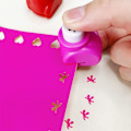Miniatyrbilde 9 av 10: 2 STK hullstanser papirformkutter 04 04 04