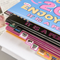 Miniatyrbilde 6 av 10: Desktop Calendar Minimalistisk Kalender STYLE 4 STYLE 4 Style 4