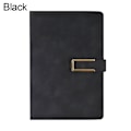 Miniatyrbillede 1 af 10: A5 Notebook Ledger Book SORT Black