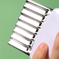 Miniatyrbillede 5 af 6: Ripple Slicing Tool Kartoffelskærer Grøntsagsskæring