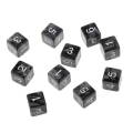Miniatyrbild 8 av 10: 10 st/ set DND-tärningar polyedriska tärningar STYLE 06 STYLE 06 Style 06