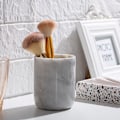 Miniatyrbilde 1 av 5: Naturlig marmor blyant Pennholder Stativ Keramisk blyantkopp