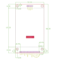 Miniatyrbilde 2 av 10: 2,8" SPI TFT LCD-skjerm Touch Panel LCD Touch Screen Skjold