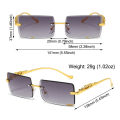 Pikkukuva 3 / 10: Suorakaide aurinkolasit Ocean Lens aurinkolasit GRADIENT GREY Gradient Gray