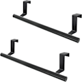 Miniatyrbilde 2 av 10: 2 stk Håndkleholder Håndklestang SORT black