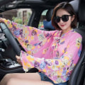 Miniatyrbilde 10 av 10: Dame Sommer Tynn Chiffon Skjorte Kort Topp Sjal