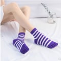 Pikkukuva 9 / 10: 3/6 paria Stripe Full Toe sukat 3 PAIRS-COLOR SATUNNAIS 3 PAIRS-COLOR 3Pairs-Color Random