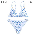 Miniatyrbillede 1 af 10: Badedragt Split Badetøj BLÅ XL blue XL