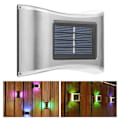Miniatyrbillede 1 af 10: Solar Væglampe LED Lys FARVE LYS FARVE LYS Colored Light
