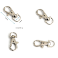 Miniatyrbilde 2 av 10: 5 stk Metal Snap Hook Trekkspenner 4 4 4