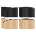 Pikkukuva 7 / 10: 1 pari auton aurinkosuojaverhot Etutakalasien suojukset MUSTA black 1 Pair for Rear-1 Pair for Rear