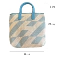 Miniatyrbilde 2 av 10: Skulder Crossbody-veske Strikket veske for kvinner BRUN brown