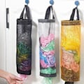 Miniatyrbillede 8 af 10: Diverse Opbevaringspose Affaldssække Dispenser SORT BLACK