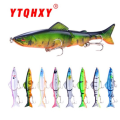 Miniatyrbilde 3 av 10: Multiseksjons fiskesluk Minnow Bait 8 8 8