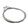 Miniatyrbillede 2 af 10: 1,5-4mm Wire Reb Hængereb 4MM2 METER 2 METER 4mm2 Meter