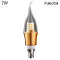 Miniatyrbilde 1 av 10: LED lyspære e14 E27 7WPULLED TAIL PULLED TAIL 7WPulled tail