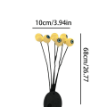 Miniatyrbilde 2 av 10: Halloween Scary Eyeball Lights Outdoor Solar Light HVIT white