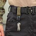 Miniatyrbilde 4 av 10: 2stk Hengende Webbing Spenne Vandring Klatrekarabin ARMY Army Green Without Buckle-Without Buckle