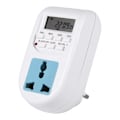 Miniatyrbillede 2 af 10: Europæisk standard timerstik Funktionel LCD digital timer