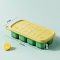 Miniatyrbillede 5 af 10: Ice Cube Bakke med låg Ice Boll GUL yellow