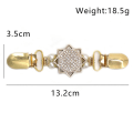 Miniatyrbillede 2 af 10: Rhinestone Cardigan Clip Sjal Broche STYLE 6 STYLE 6 Style 6