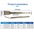 Miniatyrbilde 2 av 10: Buet flat meisel slagbor 3 STK 3Pcs