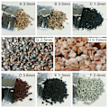 Miniatyrbillede 2 af 10: 120 g Ground Rock Stone Scenery Brosten C 1-3MM C 1-3MM C 1-3mm