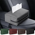 Miniatyrbillede 7 af 10: Car Tissue Box Papir Servietetui SORT black