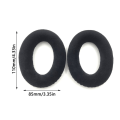 Miniatyrbillede 2 af 10: 1 par ørepuder ørepude SORT FROSTET LÆDER FROSTET LÆDER Black Frosted Leather-Frosted Leather