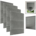 Miniatyrbild 10 av 10: Solskyddsgardin Halv mörkläggningsgardin SVART 60X150CM black 60x150cm