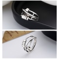 Miniatyrbillede 5 af 10: Angstring 925 Sterling Sølv C C C