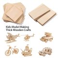 Miniatyrbild 5 av 10: 5st Aircraft Toys Basswood Board 100X100MM 100x100mm