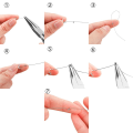 Miniatyrbillede 3 af 10: 360 stk Stopper Afstandsperler Endeperle 360 STK 3MM 360 STK 3MM 360pcs 3mm