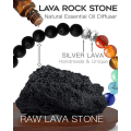 Miniatyrbilde 3 av 5: Crystal Gemstone armbånd 7 Chakra Bead Bangle Stone Beaded