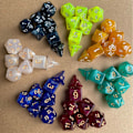 Pikkukuva 4 / 10: 7 kpl / set DND Dice Polyhedral Dice 04 04 04