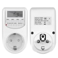 Miniatyrbilde 1 av 6: EU Plugg Timer Switch Programmerbar EU Plug