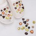 Miniatyrbild 1 av 8: 28st Rhinestone Skor Spänne Clip Sko Dekoration Clips A A A