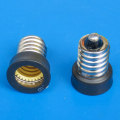 Miniatyrbillede 8 af 10: 10 STK E14 til E12 Lysfatning Lampeholder GULD gold