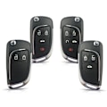 Miniatyrbillede 4 af 10: Fjernbetjent nøgleskal Bilnøglekasse 2 KNAPPER 2 KNAPPER 2 Buttons