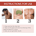Miniatyrbillede 3 af 4: 12 stk./æske Gynecomastia Cellulite Smelteplaster Ingefær Bryst