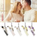 Miniatyrbild 10 av 10: Wishing Bottle Halsband Parfymflaska hänge LILA purple