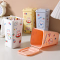 Pikkukuva 8 / 10: Desktop Bin Mini Roskakori CAN ILMAN TARROT ILMAN White Without Stickers-Without Stickers