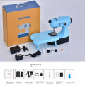 Miniatyrbilde 6 av 8: Symaskin fotpedal BLÅ UK UK blue UK-UK