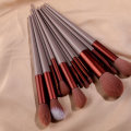Miniatyrbilde 3 av 10: 13 stk Makeup Brush Set Make Up Tools ROSA pink