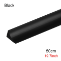 Miniatyrbillede 1 af 10: Vandstop Vandafvisende Stribe SORT 50CM Black 50cm