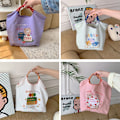 Pikkukuva 6 / 10: Kangaskassi Shopper Kukkaro HARMAA Gray
