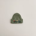 Miniatyrbillede 7 af 10: Baby broderi Caps Solid Beanies GUL Yellow